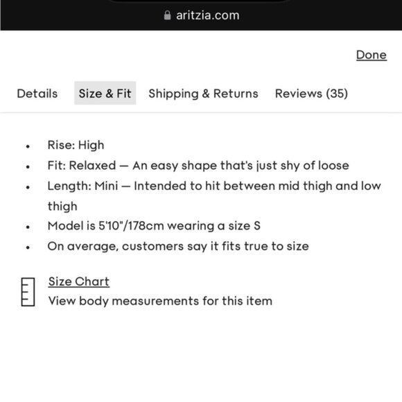 Aritzia TnAction TnaMOVE Tennis Mini Skirt Navy Blue Total Eclipse Medium - Picture 7 of 16